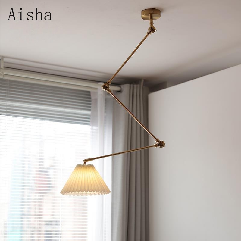 Interior Design Gold - Скандинавский регулируемый подвесной светильник для ресторана,