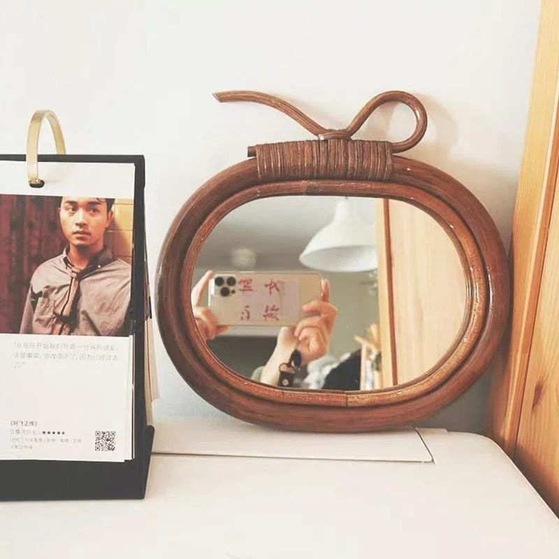 Настенное зеркало из натуральн – обзор и цена Rattan Mirror Round