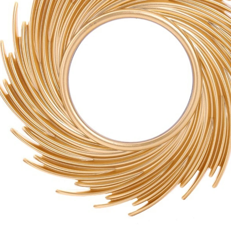 Круглое зеркало для макияжа из – обзор и цена Rattan Mirror Round