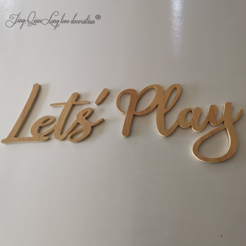 Настенный знак Let's PLAY — Де – обзор и цена Interior Design Years Of School