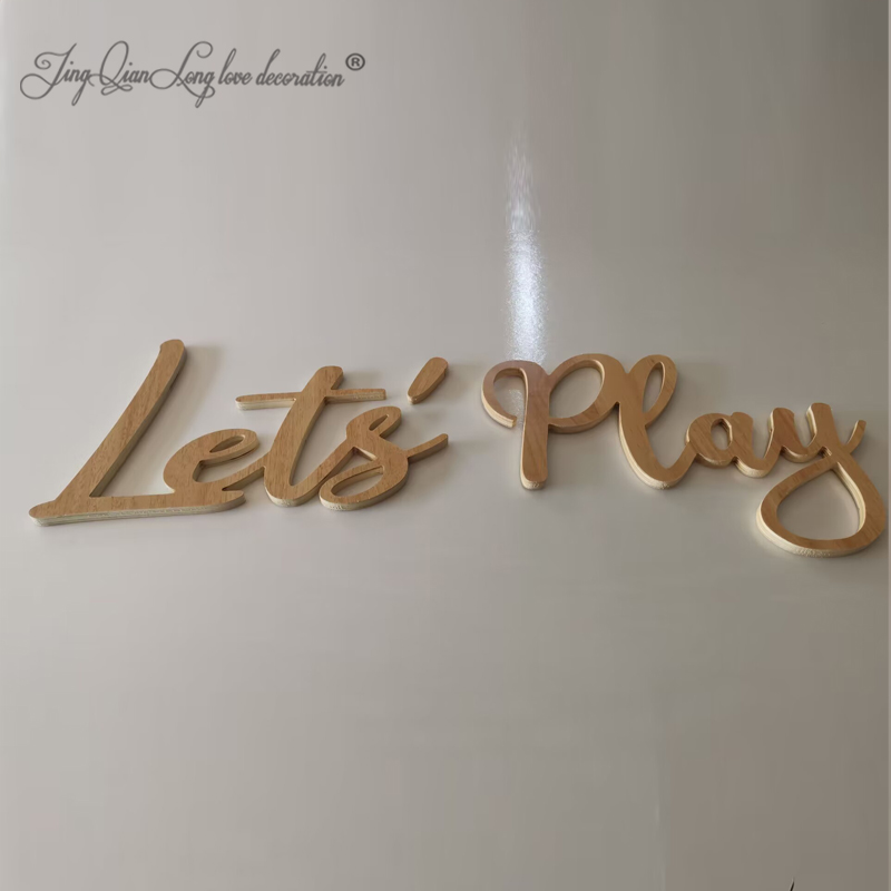 Настенный знак Let's PLAY — Де – обзор и цена Interior Design Years Of School