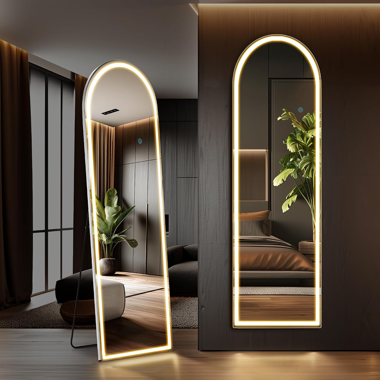 Арочное зеркало в полный рост  – обзор и цена Arch Mirror Leaning