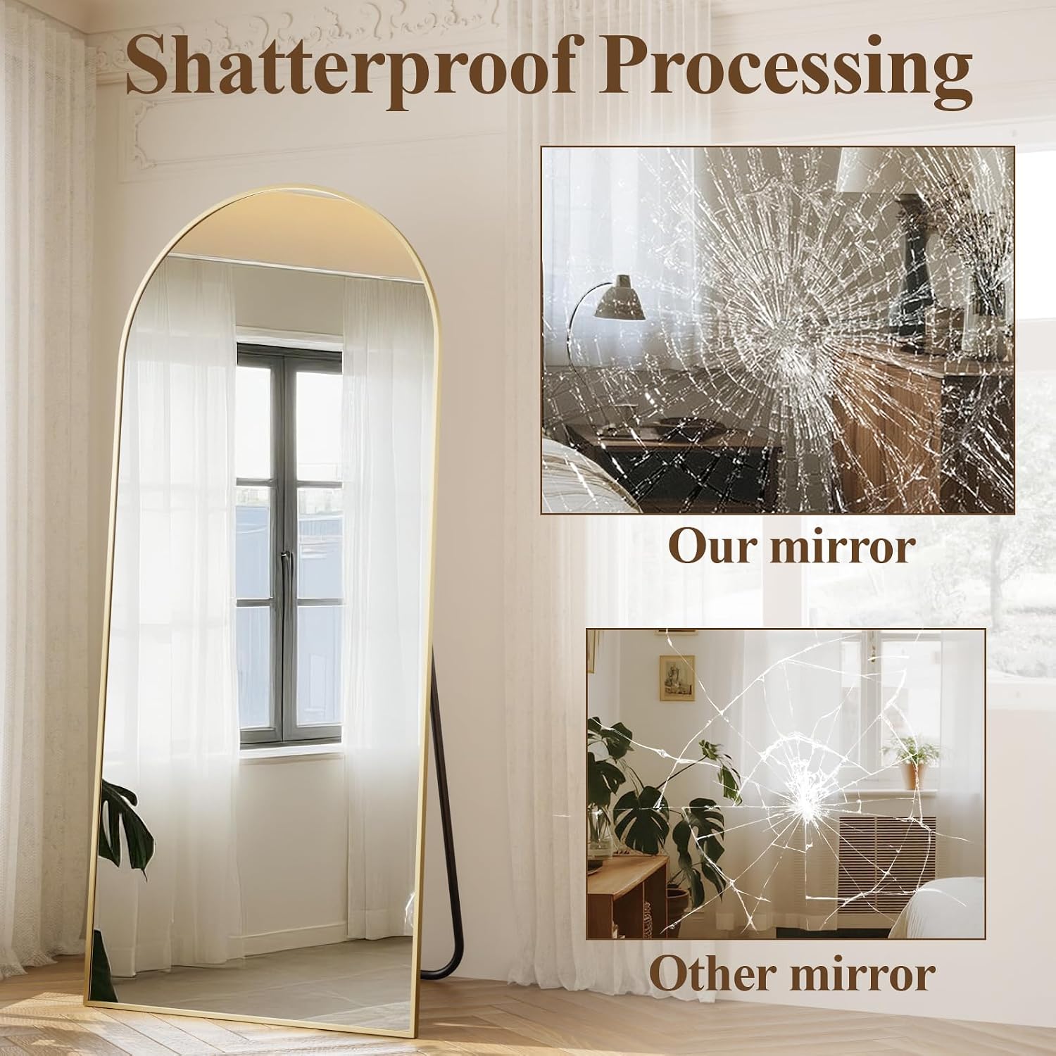 Арочное большое зеркало в полн – обзор и цена Arch Mirror Leaning